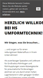 Mobile Screenshot of hs-umformtechnik.de